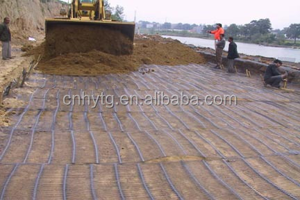 Moderno diseño de polipropileno Biasales Geogrids para el refuerzo del suelo de larga duración 2
