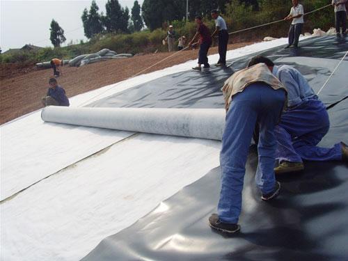 Membrana de HDPE de 2 mm personalizada para estanques con película impermeable estándar y texturizada ASTM GM 9